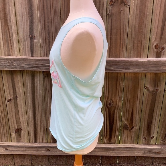Delta Delta Delta Sorority tank top, pastel Delta appliqués, size Large - Picture 3 of 5